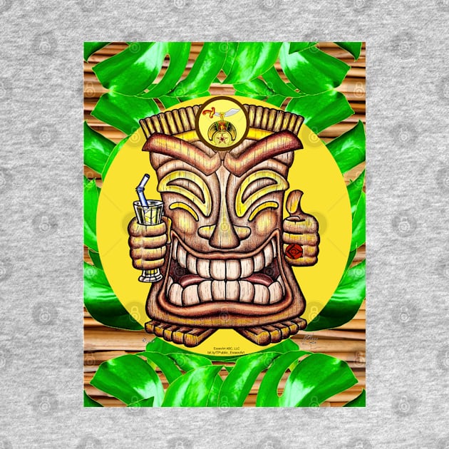 Happy Tiki Shriner by EssexArt_ABC